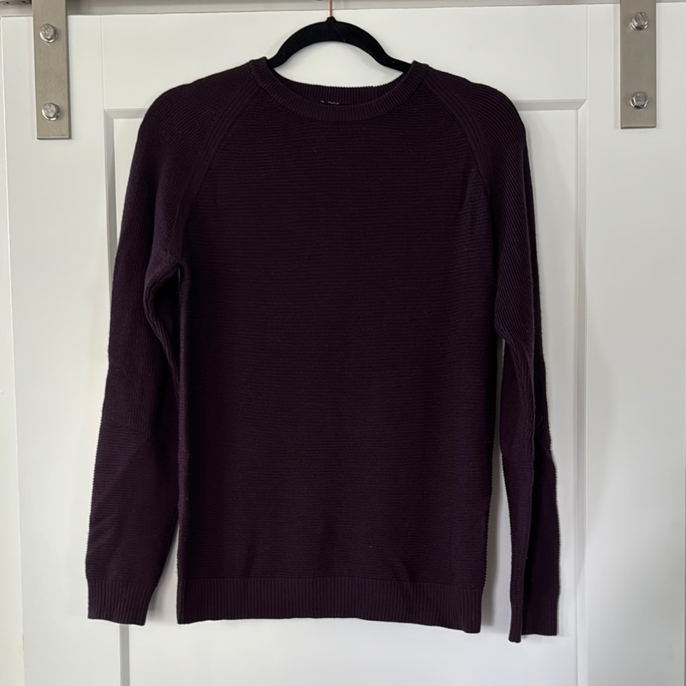 lululemon athletica Purple Crewneck Sweater